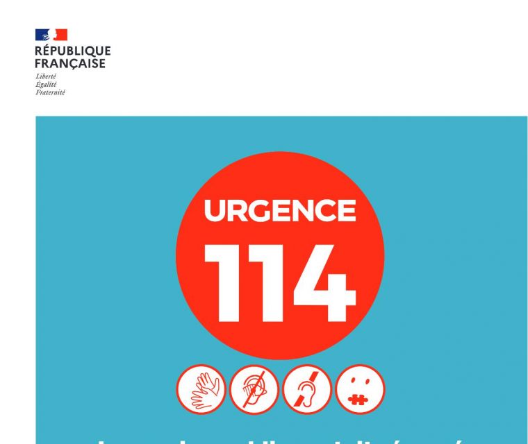 URGENCE 114 - le service public d’urgence réservé aux personnes sourdes, sourdaveugles, malentendantes et aphasiques