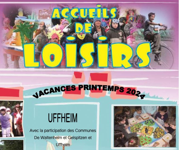 Accueil de loisirs Uffheim - Printemps 2024