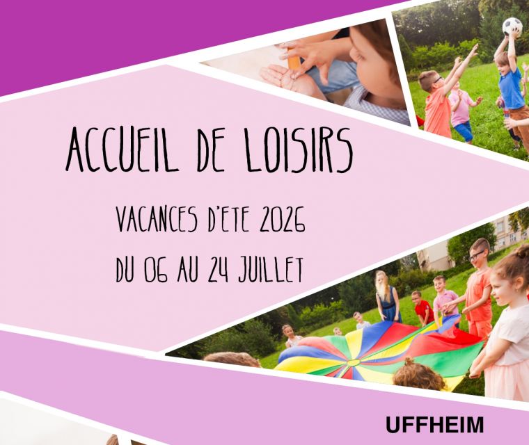 Accueil de loisirs Uffheim - Eté 2026