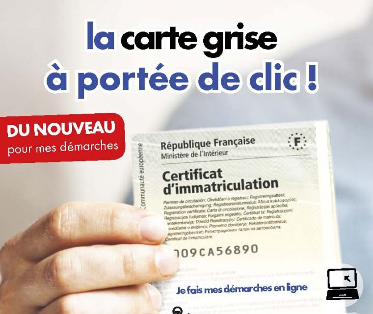 Certificat d'immatriculation - Nouveautés 2023