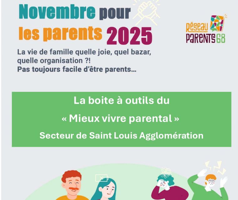 Novembre pour les parents du Territoire de Saint-Louis Agglomération